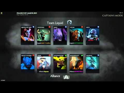 Alliance vs Liquid - Game 2 - Frankfurt Major Hub - LD, KoTL, Lyrical