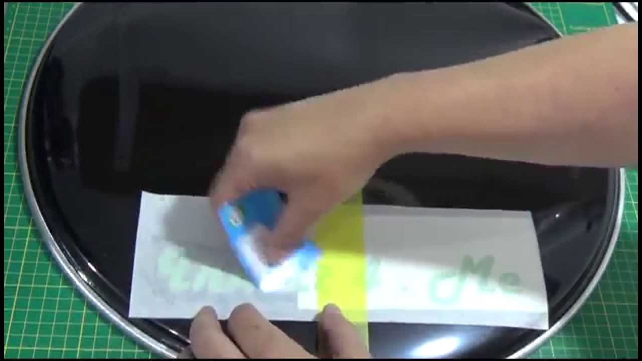 InkIt4.Me Applying our Vinyl Decals