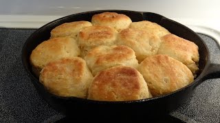 Southern Angel Biscuits, Mamaw&#39;s Recipe too! Cook &#39;em Up in a Cast Iron Skillet