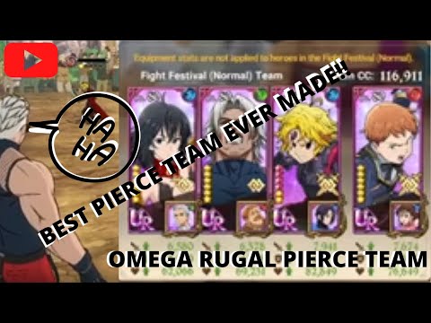 IS OMEGA RUGAL PIERCE TEAM STILL META IN 7DS (Seven Deadly Sins: Grand Cross)