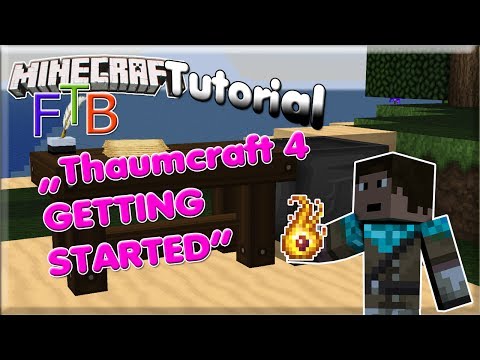 Minecraft FTB Tutorial: THAUMCRAFT 4 GETTING STARTED, TIPPS ZUM ERFORSCHEN