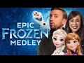 Epic Frozen Medley - Peter Hollens Feat. Colleen ...