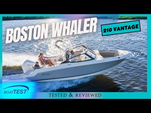 2024 Boston Whaler 210 Vantage: Full Sea Trial, Performance Data & Walkthrough |