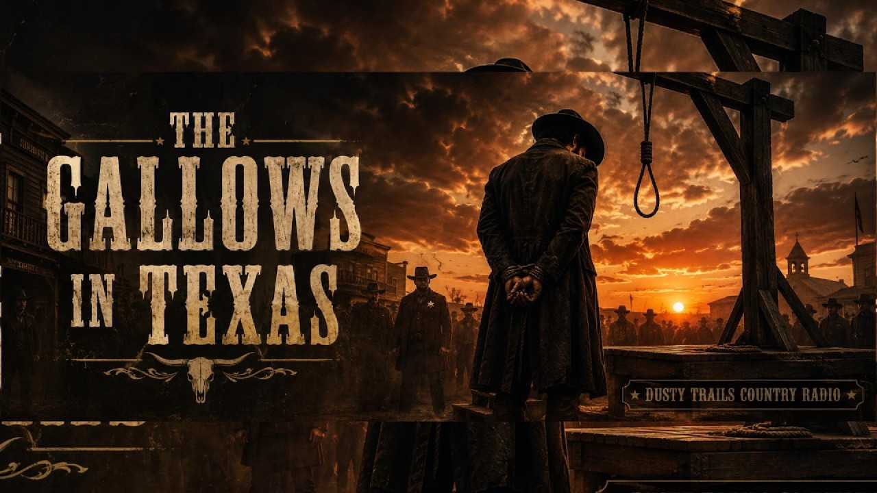 🔥The Gallows in Texas 🤠 | Dark Outlaw Country | Western Murder Ballad | Dusty Trails Country Radio