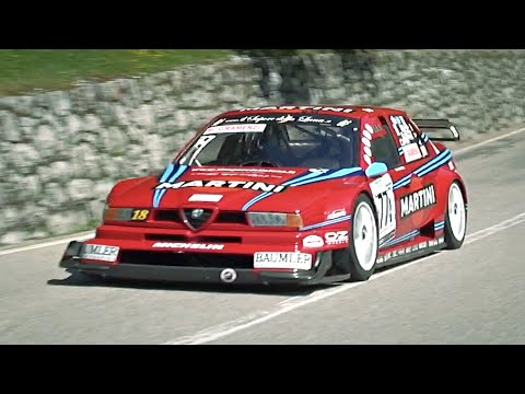 Alfa Romeo 155 DTM V6 Ti EPIC Engine Sound @ Cronoscalata Verzegnis - TURN UP THE VOLUME!