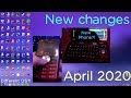 New Changes April 2020