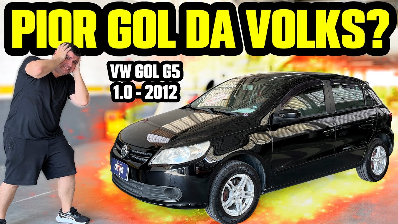 GOL G5 1.0 - O VOLKS PROBLEMÁTICO que TODO MUNDO GOSTA! VALE A PENA? (Avaliação)