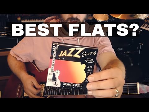 Trying Flatwound Guitar Strings Again - Thomastik Infeld Jazz Swing 11-47 JS111