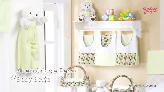 Quarto para Bebê sem Cama Babá Baby Selva | Ref: 51474