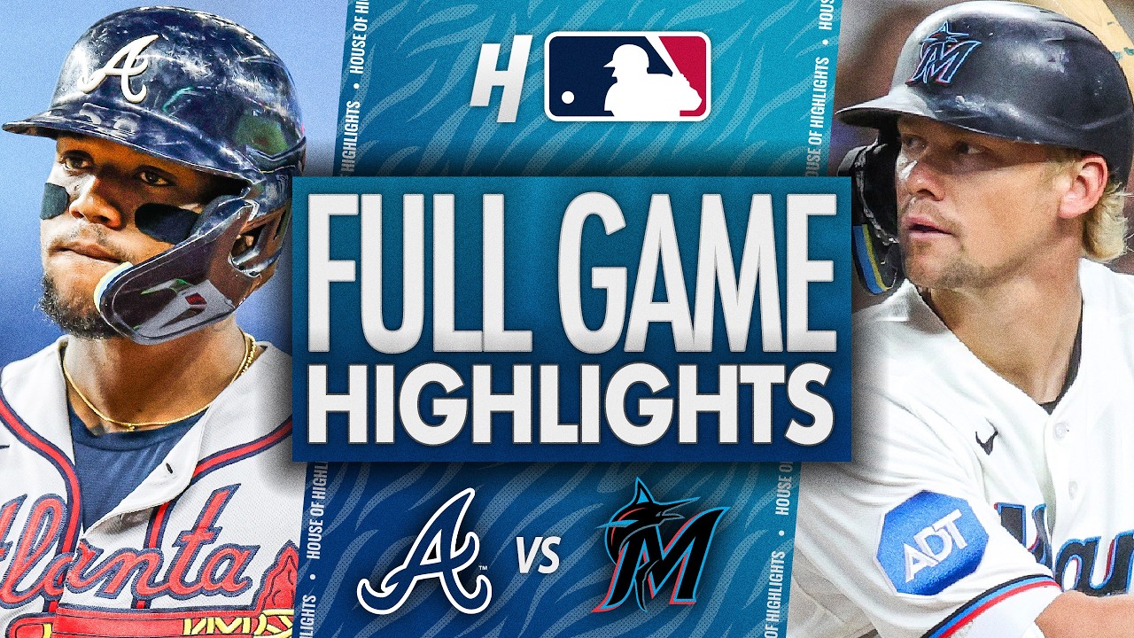 ⚾ [MLB] 애틀랜타 vs 마이애미 하이라이트