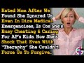Cheating Mom For Abandoned Us To Care For Her AP S Kids Shocked That Therapy Can T Fix Us AITA