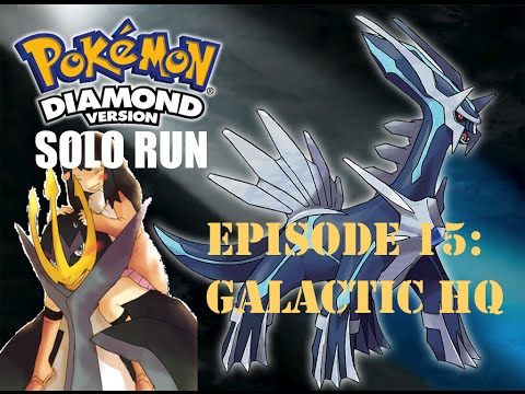 Pokemon Diamond Solo Run Episode 15: Galactic HQ