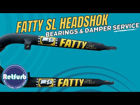 Servicing Cannondale Fatty SL Headshok & Damper -  Strip & Refit - Retfurb Vintage Refurb