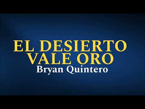 El Desierto vale oro BATERÍA IURD Bryan Quintero IURD