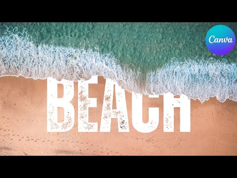 Creative Typography Poster Design in Canva Social Media Design Hack
