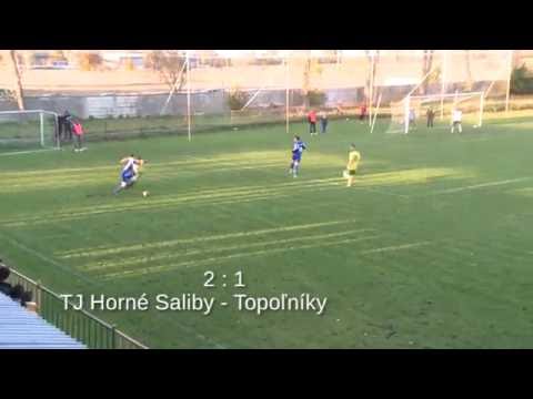 TJ Horné Saliby A - TJ Družstevník Topoľníky A