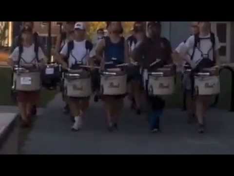 UMass Drumline 2014: Cadence - Monkey Beats & Triplet Transfer