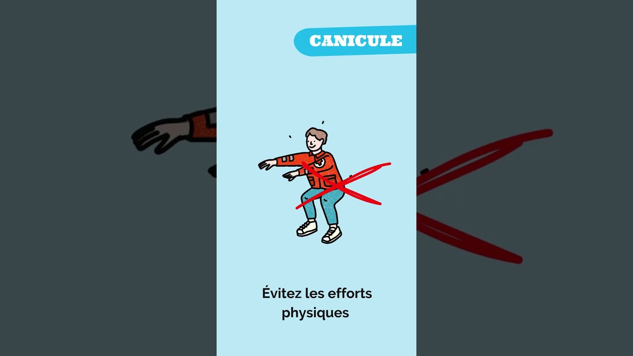 Les BASIQUES durant une vague de chaleur #Canicule