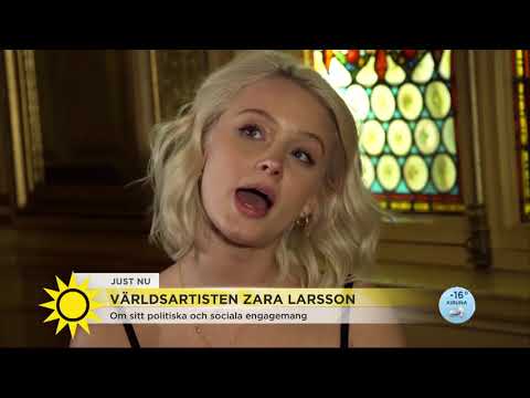 Zara Larsson: SÃ¥ blev jag feminist - Nyhetsmorgon (TV4)