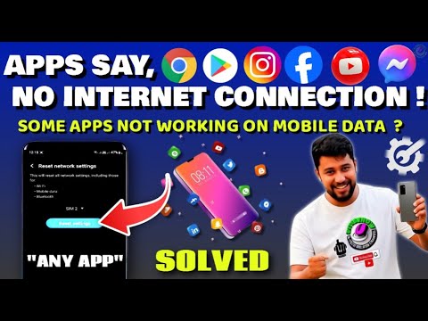 Apps Say No Internet Connection || Some Apps Not Working On Mobile Data Android [Fixed]