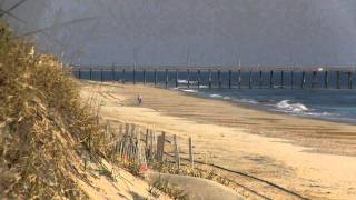 preview picture of video 'Hatteras Island Beach Report from Waves - 2.15.12'