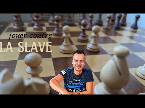 "Défense Slave : une partie simple devient chaotique ! [Porticcio R4 - Terrieux vs Pak (2200)]"