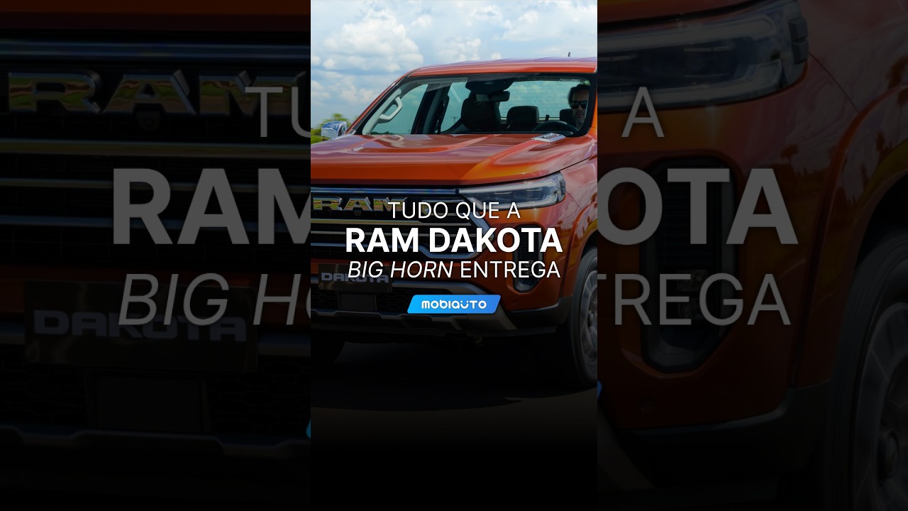 RAM DAKOTA BIG HORN CHEGA COMO OPÇÃO DE ENTRADA POR R$ 285.990! ✨