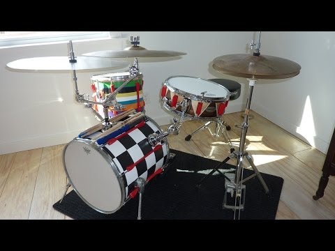 Yamaha Jungle Drums w/ 22" Stainless Flat Ride Cymbal