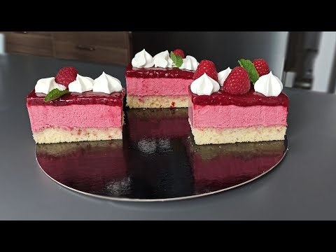 raspberry mousse cake