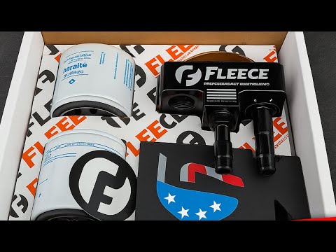 Fleece Upper and Lower Fuel Filter install with S&B Fuel Tank