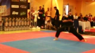 Nacho Serapio (Formas Maestros) International Martial Open "Parque Warner" 2013