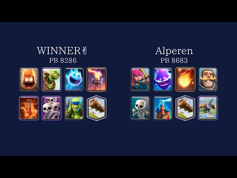 [Top 200] WINNER✌ vs Alperen - Clash Royale