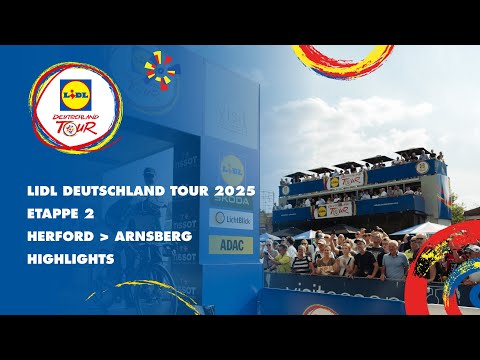 Etappe 2 | Lidl Deutschland Tour 2025 – Packendes Finale in Arnsberg! 🇩🇪🚴‍♂️