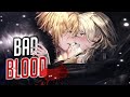 Nightcore - Bad Blood (Rock Version) (Lyrics)