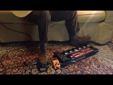 Oud blues improv on Godin MultiOud with wah, distortion and loop station by Pedro H. da Silva