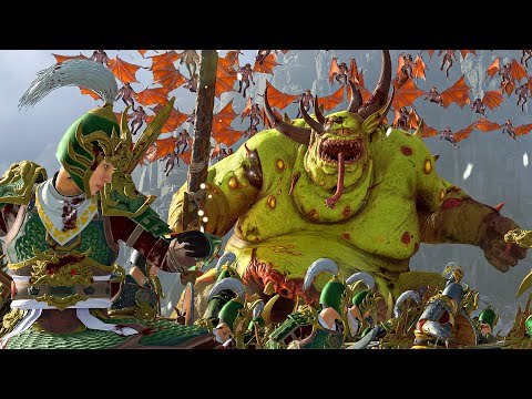 DAEMONS OF CHAOS vs GRAND CATHAY - Warhammer Fantasy Battle