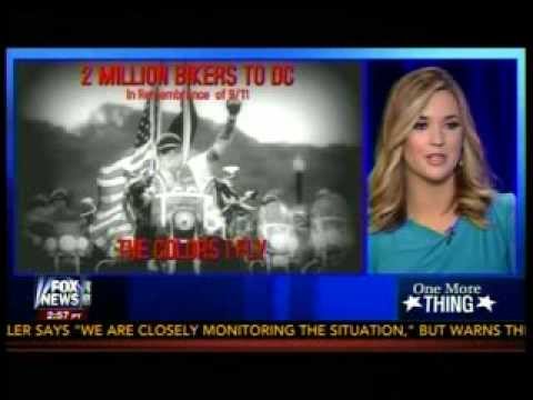 Bikers " Counter-Protest " Muslim March !