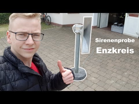 Sirenenprobe Enzkreis 07.04.19