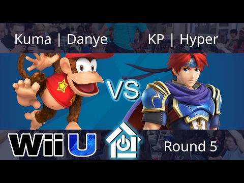 Gwinett Brawl 4/8/17  - Kuma | Danye (Diddy Kong) vs KP | Hyper (Roy) - Smash 4 Round 5