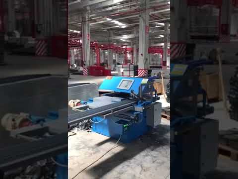 Semi Automatic Cutting Machine.Yarı Otomatik Profil kesim Makinesi