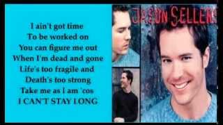 Jason Sellers - I Can&#39;t Stay Long