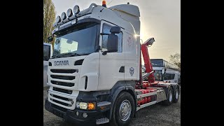 Scania R560 LB6X4HNB hook lift truck for sale - Image 4 | Autoline CA Scania R560 LB6X4HNB hook lift truck | Image 4 - Autoline