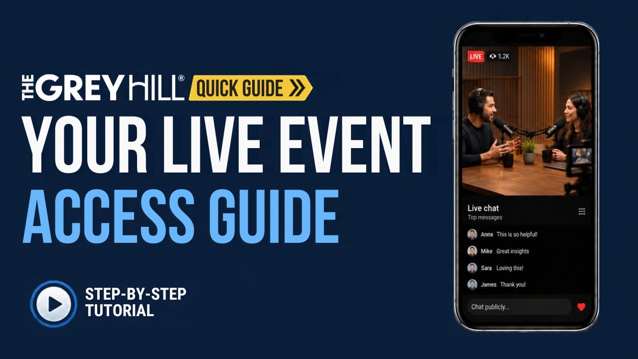 The Grey Hill Event Access Guide