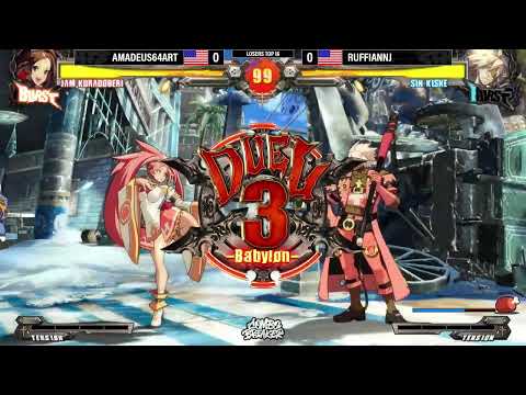 Amadeus46Art (Jam) vs RuffianNJ (Sin) - Combo Breaker 2022 GGXRD Losers Top 24