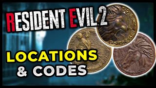 Resident Evil 2 – All Medallion Locations & Codes