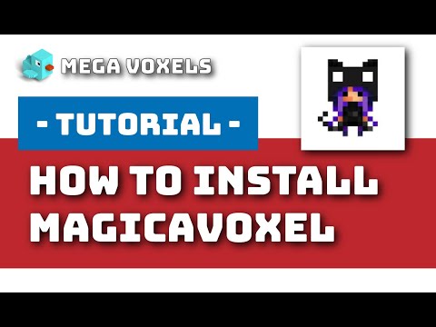 How To Install MagicaVoxel - Voxel Art Tutorial