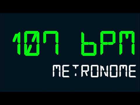 107 BPM (Beats Per Minute) Metronome