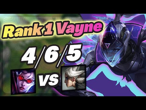 Vayne Vs Camille - Challenger Gameplay Rank 1 Vayne