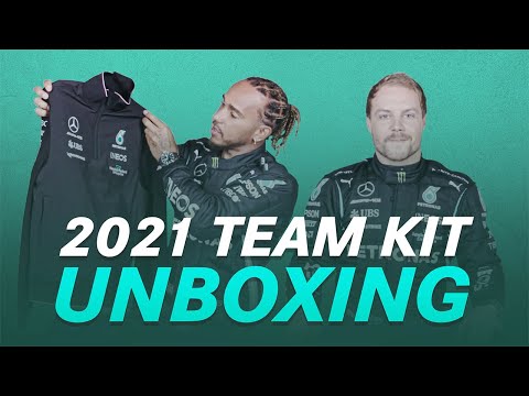 UNBOXING: Lewis and Valtteri's First Look at the 2021 Team Kit