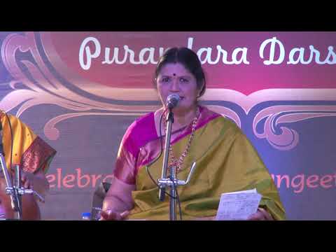 KFAC - Purandara Darshana - Karnataka Sangeetha (Vocal) - M S Sheela